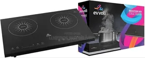 Evvoli Digital Induction Hob With 2 Burners
