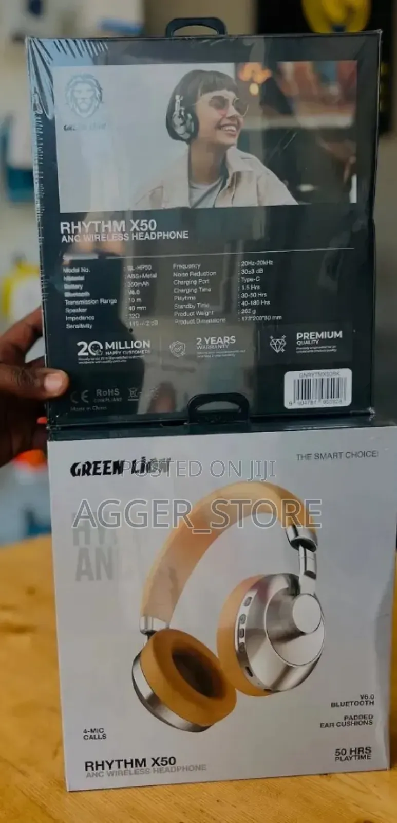Greenlion Rhythm X50 Headphones