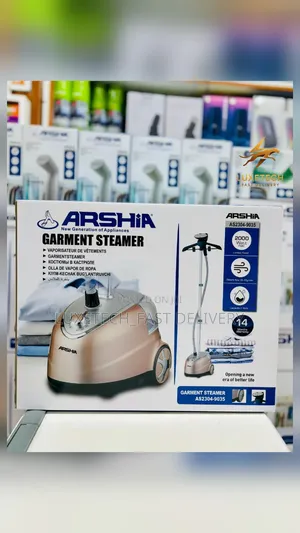Arshia Garment Steamer, Powerful Wrinkle Removal of Clothes