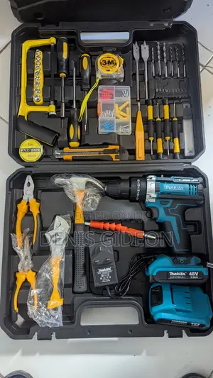 Power Drill Machine With Tools Box
