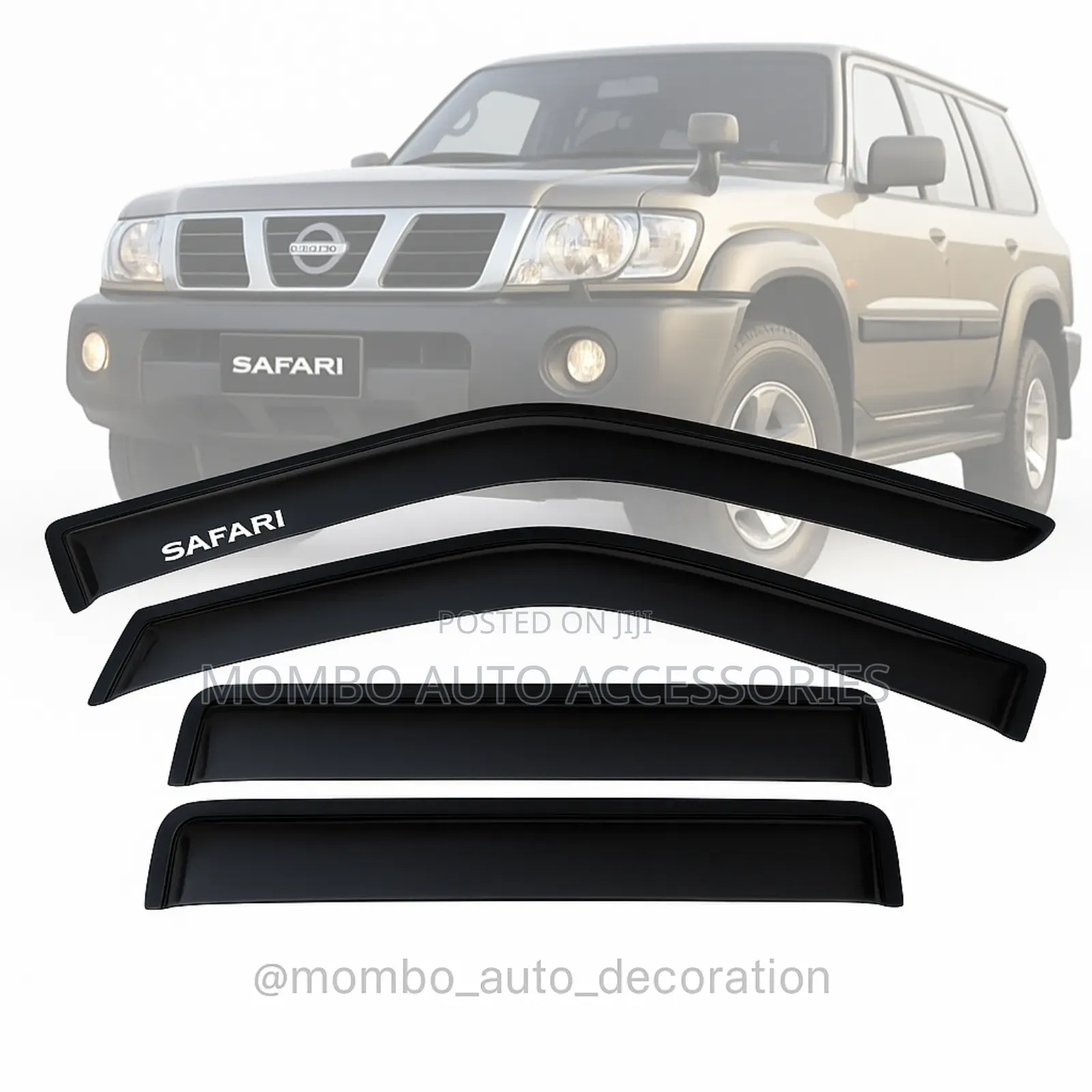 Nissan Safari Window Visors Rain Guard