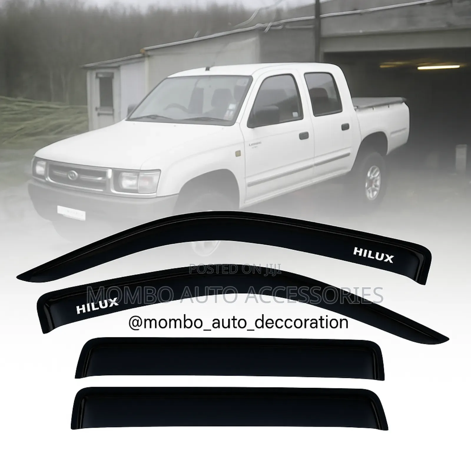 Toyota Hilux 1999 Window Visors Rain Guard