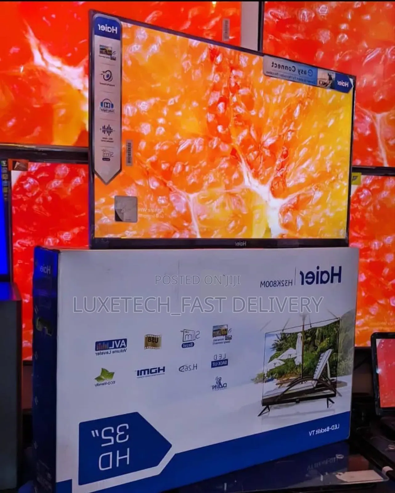 Haier 32" Led-Tv Full Hd Quality