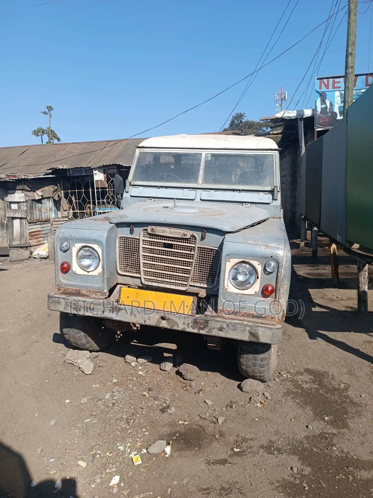 Land Rover Defender 1968 Gray