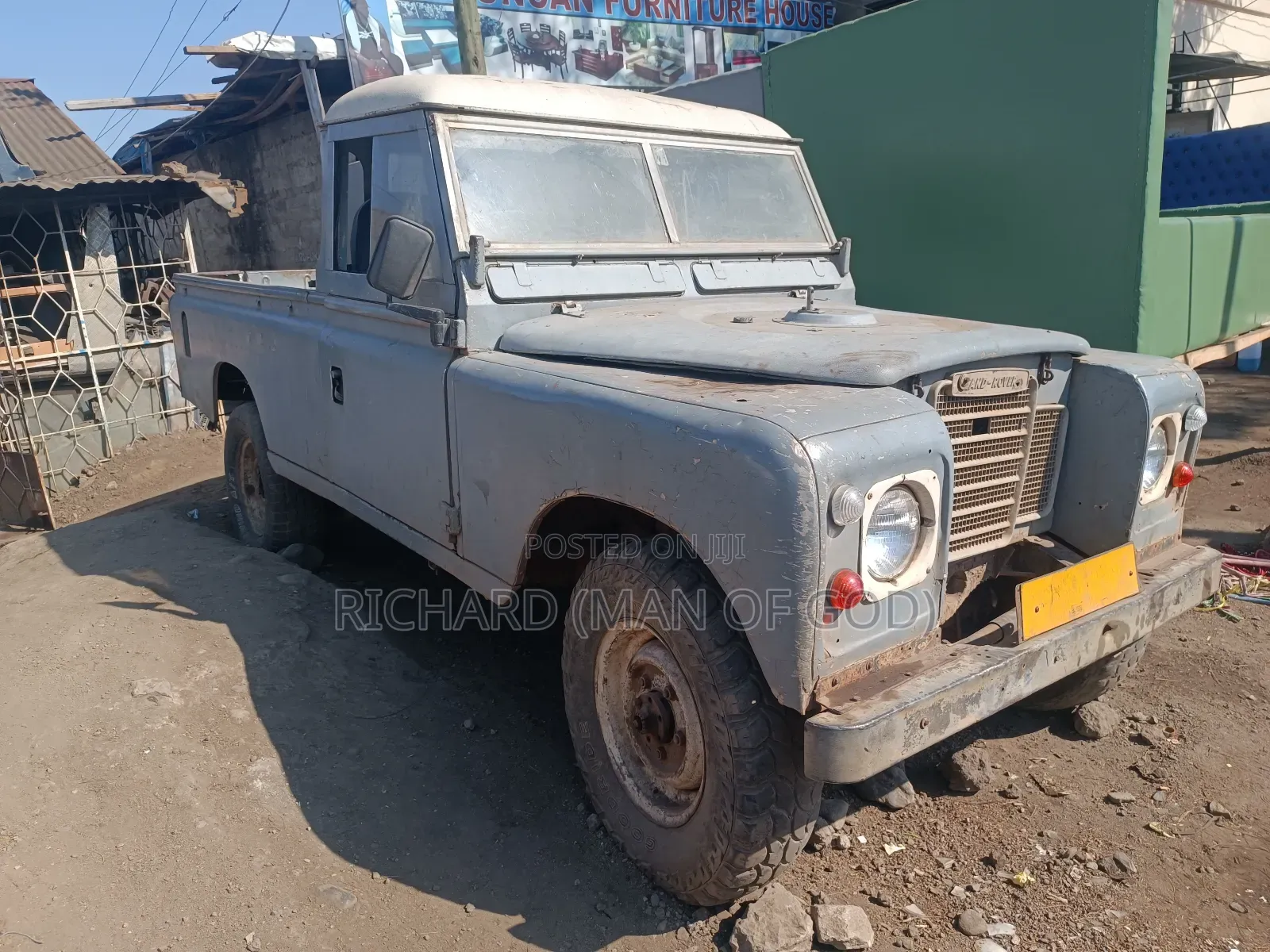 Land Rover Defender 1968 Gray