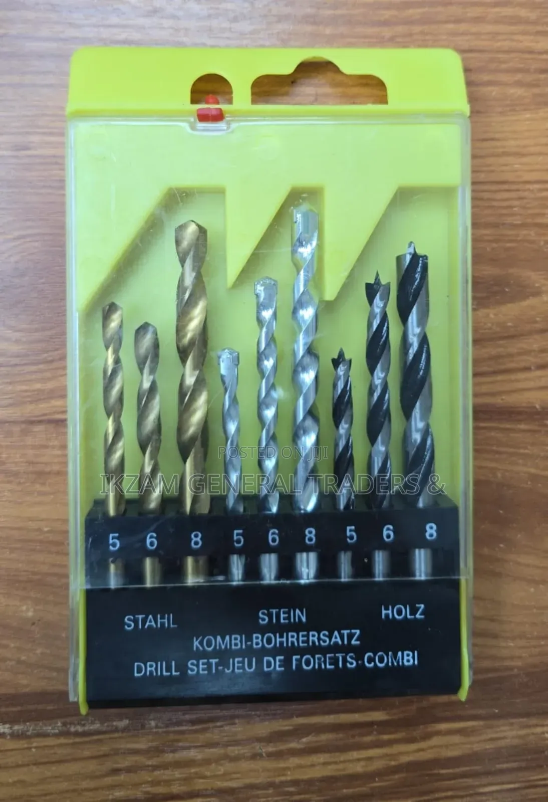 Drill Bit Set Mix 9pc
