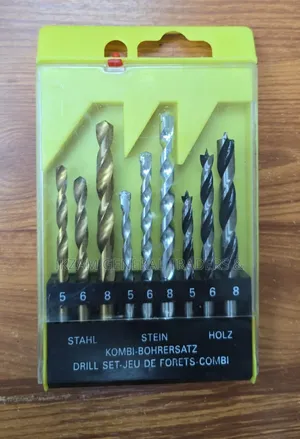 Drill Bit Set Mix 9pc