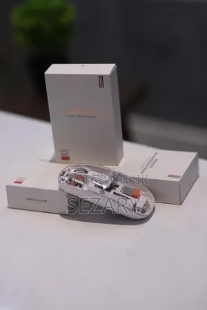 Transparent Wireless Mouse Type C