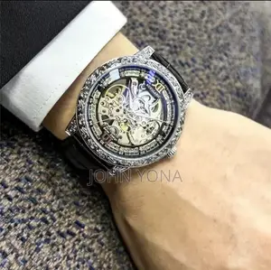 Aokulasic Watch Black Silver