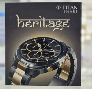 Titan Smartwatch Heritage Model Silver Stainless Steel Case