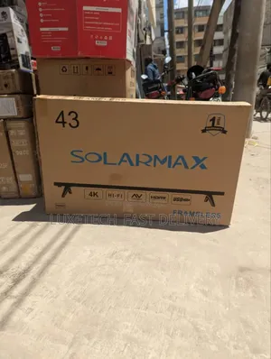 Solarmax 43" Frameless Led Tv Full Hd Quality