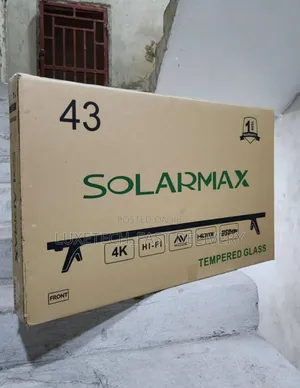 Solarmax 43" Frameless Led Tv Full Hd Quality