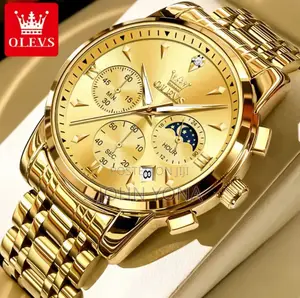 Olevs Watch Gold