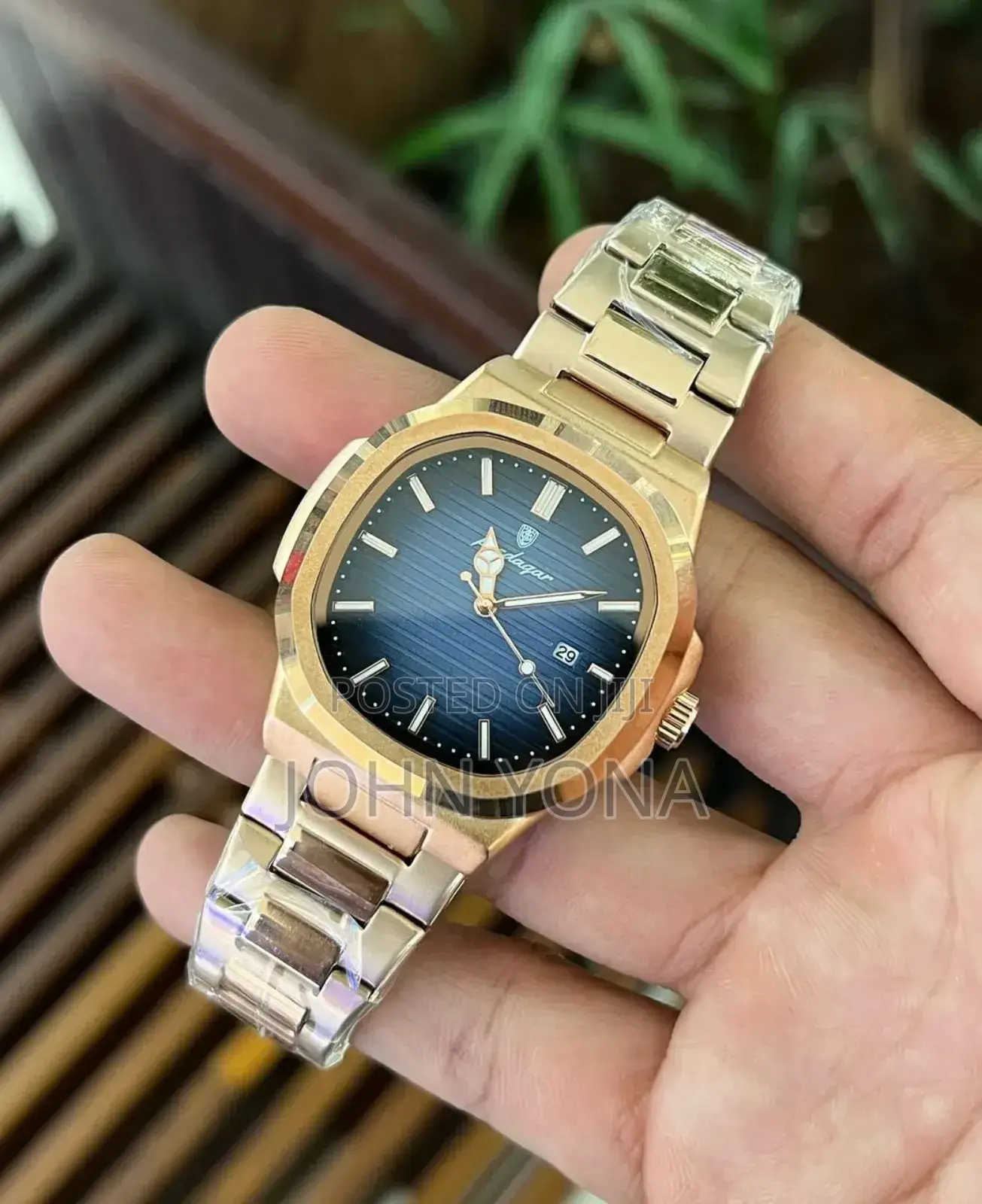 Poedagar Watch Rose Gold
