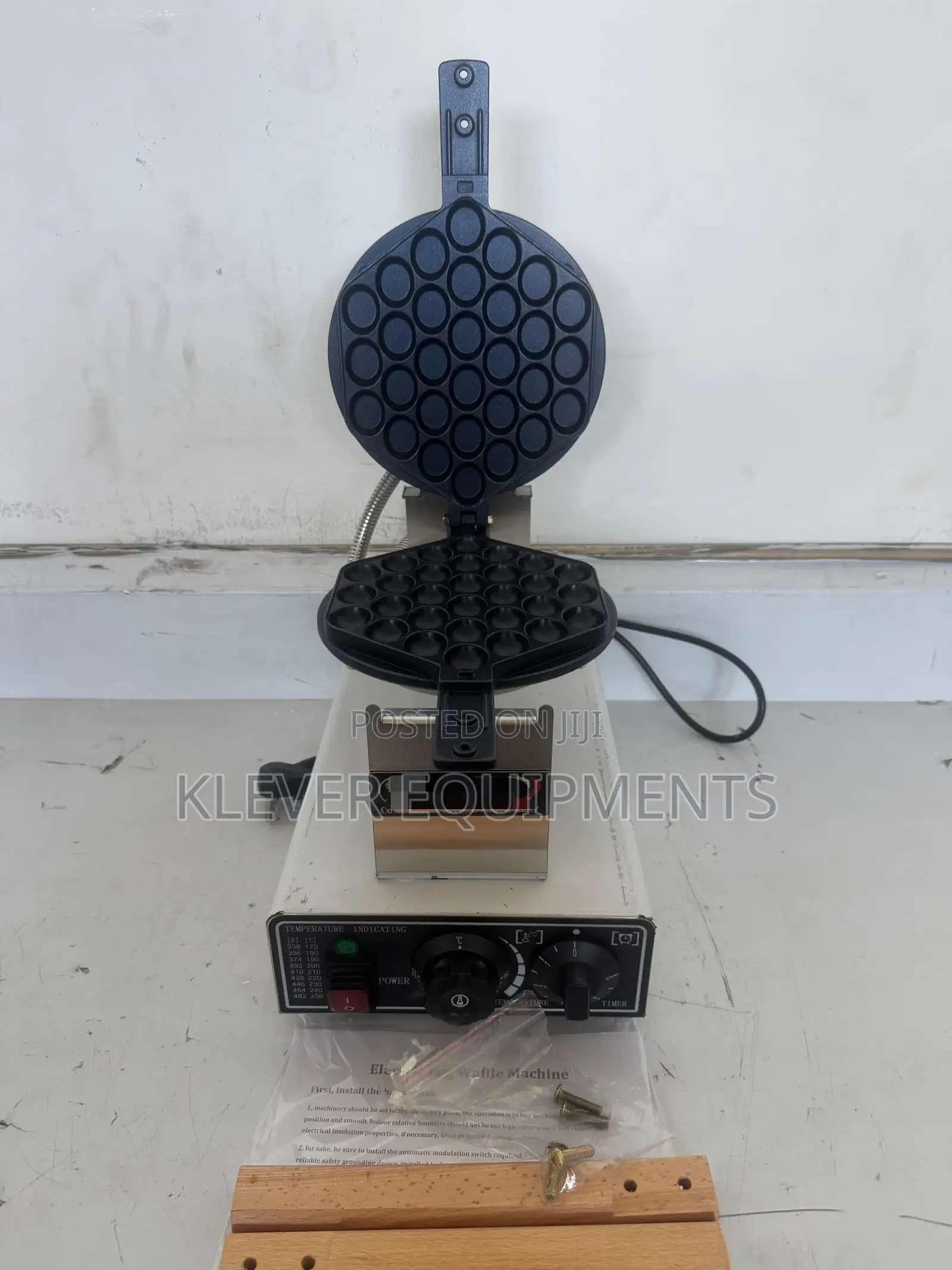 Commercial Egg Waffle Baker