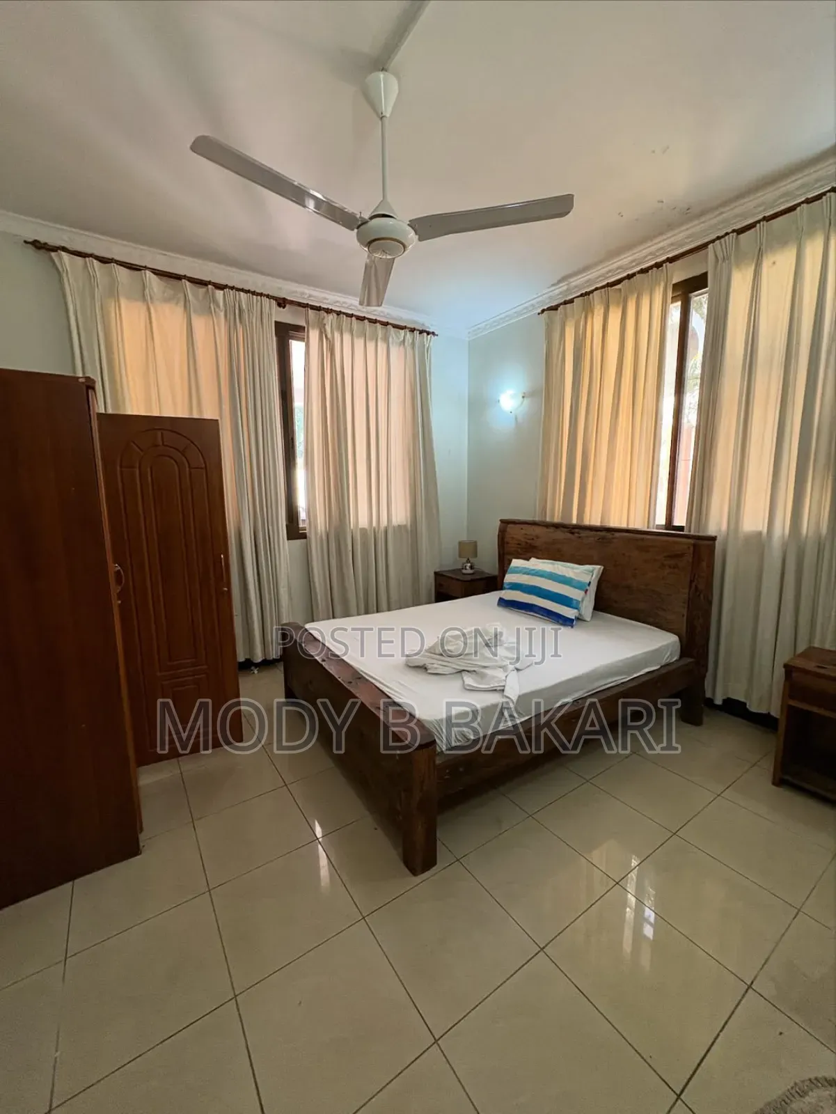 Furnished 3bdrm Villa in Masaki for rent