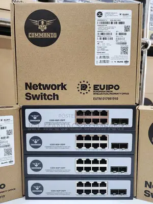 Commando - 8 Giga Port / SFP Full Poe Switch