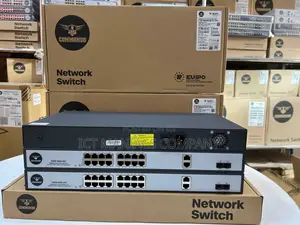 Commando - 16 Gigaports Full Poe Switch