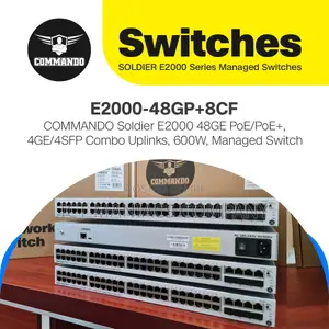 Commando 48 Gigaports Full Poe Managed Switch