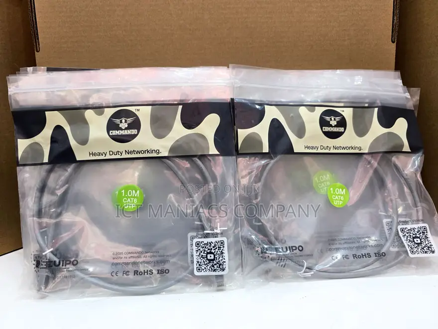 Commando Patch Cable - Cat6 Utp 1 Meter