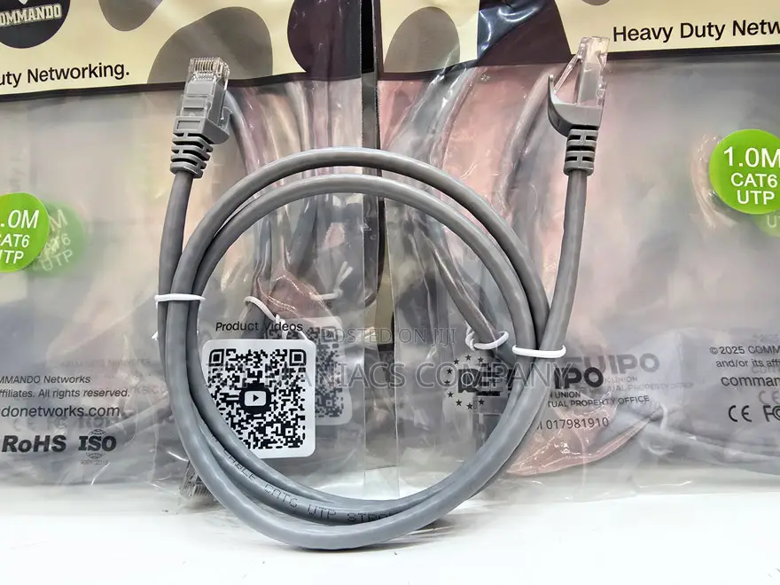 Commando Patch Cable - Cat6 Utp 1 Meter