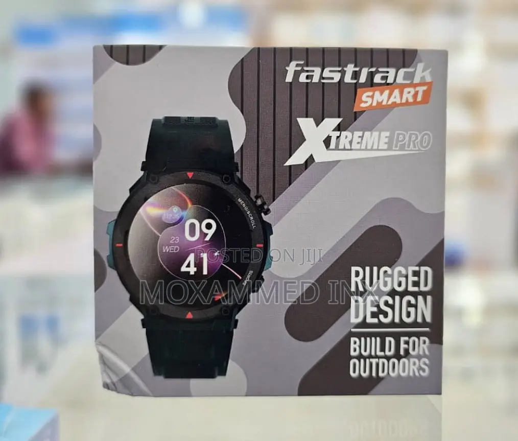 Fastrack Smartwatch Xtremepro Model 38111pp02 Blue Case