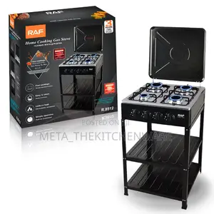 Raf 4 Gas Plate With Storage Shelves