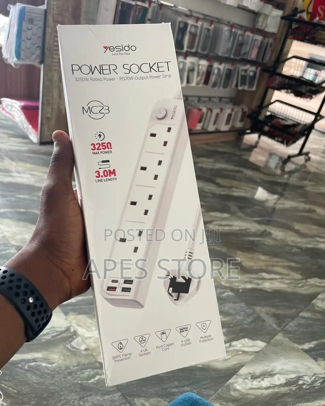 Yesido Power Socket