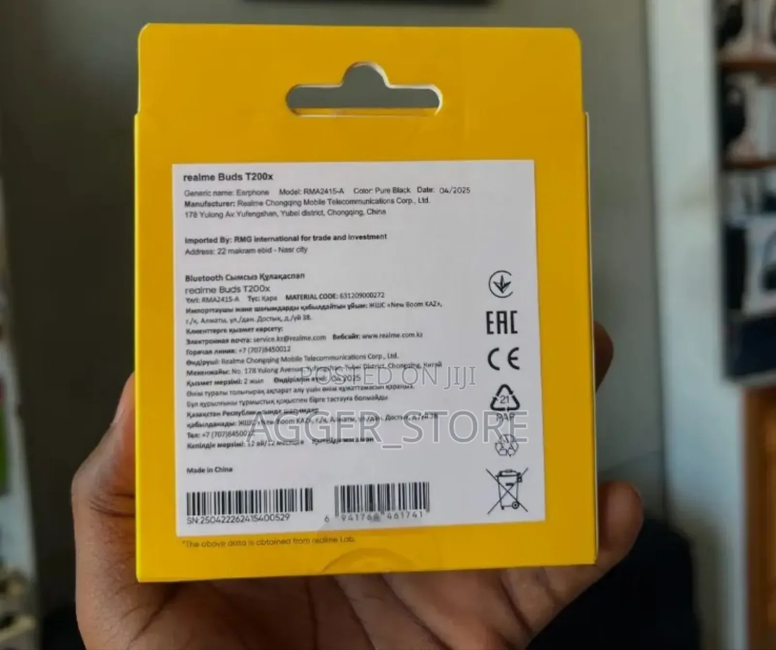 Realme Buds T200x Airpods Original