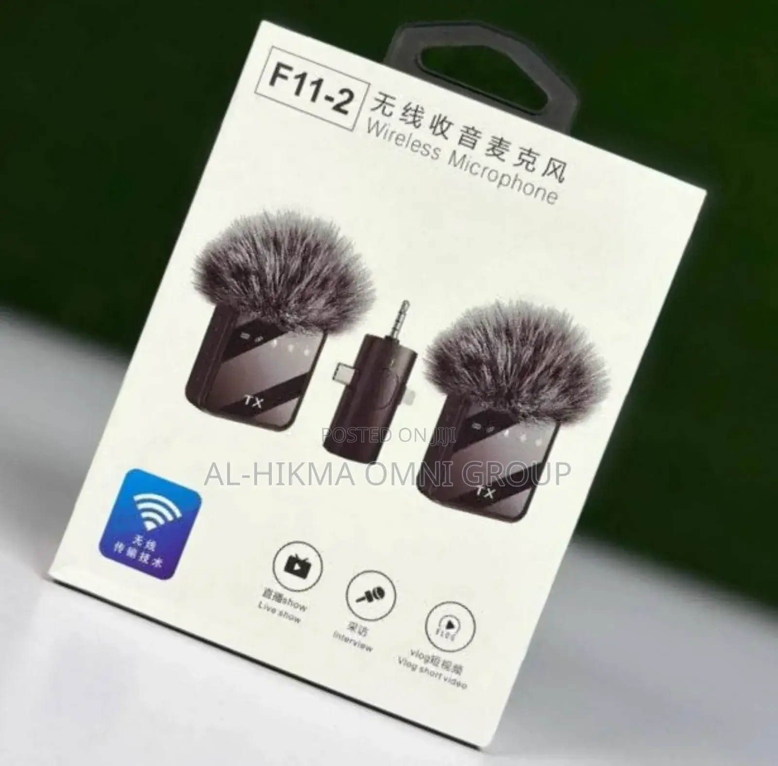 F11-2 Microphone Black