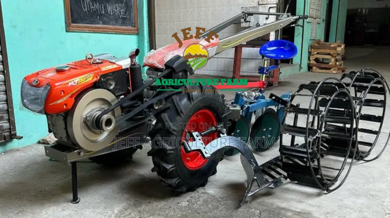 New Powertiller Na Kiti Chake