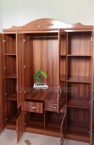 Wardrobe 4doors Kabati La Nguo Lenye Milango Minne