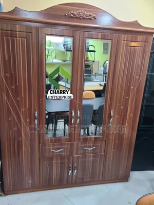 Wardrobe 4doors Kabati La Nguo Lenye Milango Minne