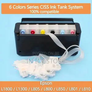 6 Colors Series Ciss Ink Tank System External Cartridge