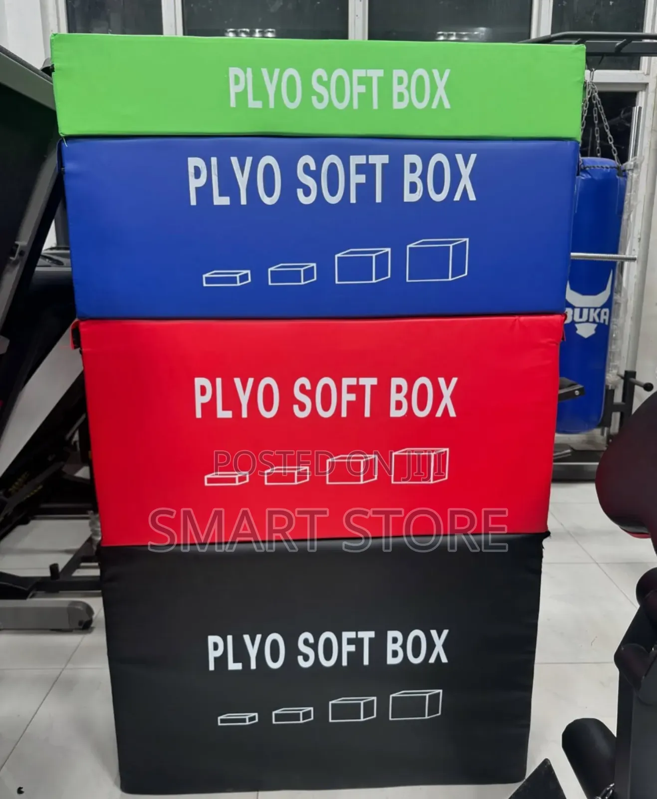 Plyo Soft Step Box Set – 4 PCS (Different Sizes)