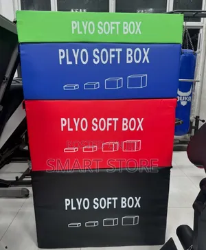 Plyo Soft Step Box Set – 4 PCS (Different Sizes)