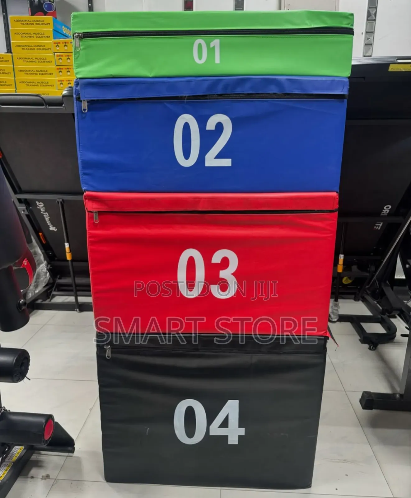 Plyo Soft Step Box Set – 4 PCS (Different Sizes)