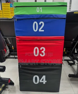 Plyo Soft Step Box Set – 4 PCS (Different Sizes)