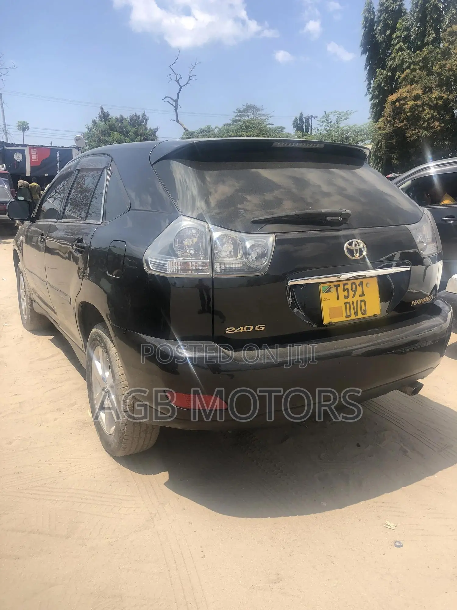 Toyota Harrier 2.4 2007 Black