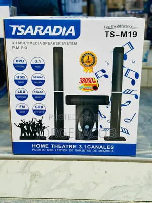 Tsaradia Ts-M19 3.1 Multimedia Speaker System Subwoofer