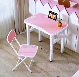 Study Folding Table and Chair for Kids