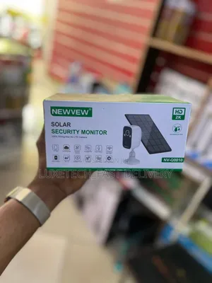 Newvew Solar Security Monitor, 4g Lte Solar Camera