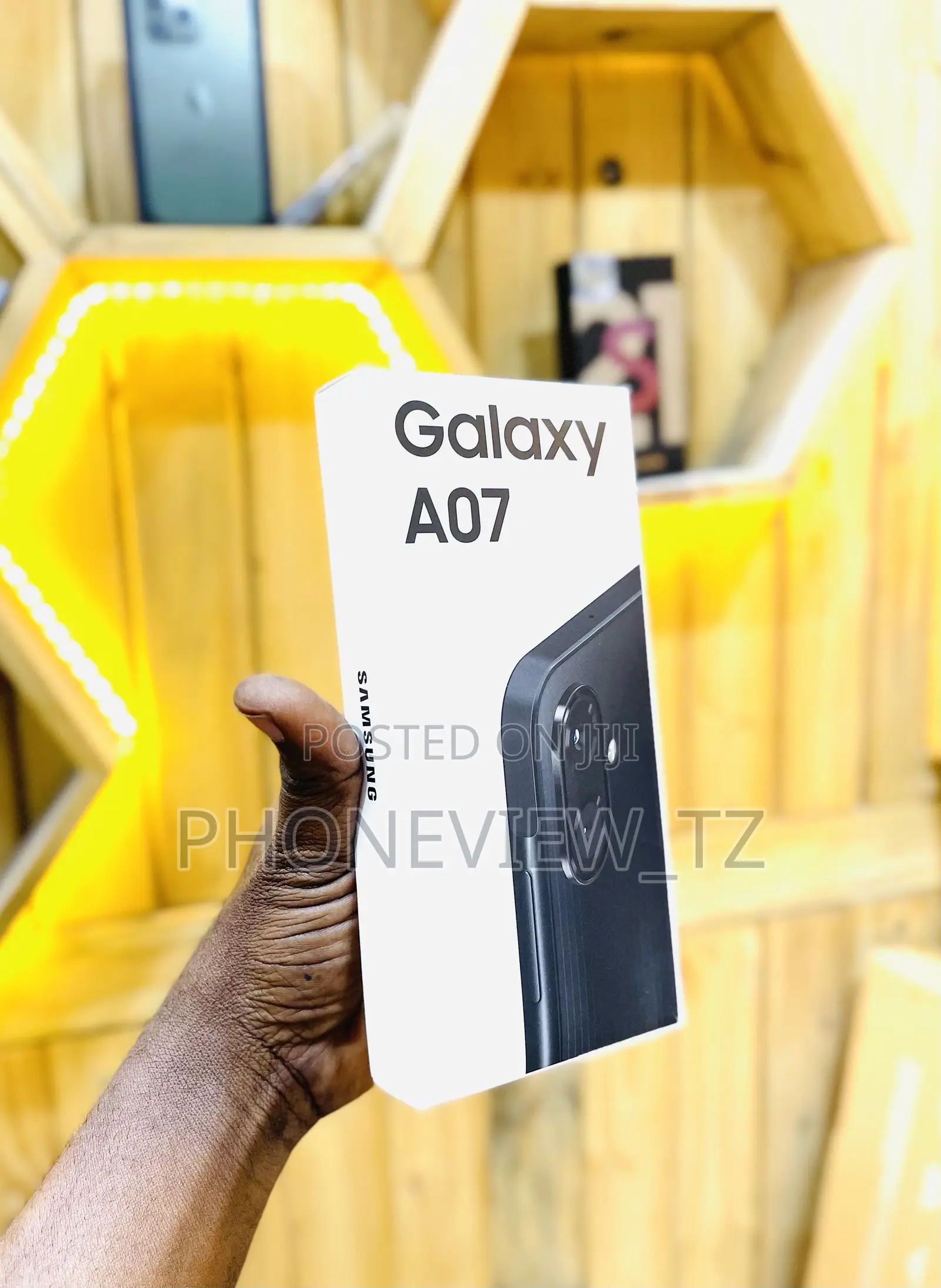 New Samsung Galaxy A07 4G 64 GB Black