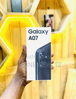 New Samsung Galaxy A07 4G 64 GB Black