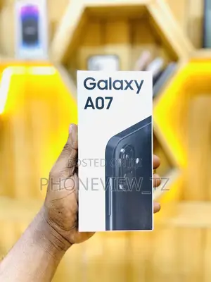 New Samsung Galaxy A07 4G 64 GB Black