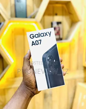 New Samsung Galaxy A07 4G 64 GB Black