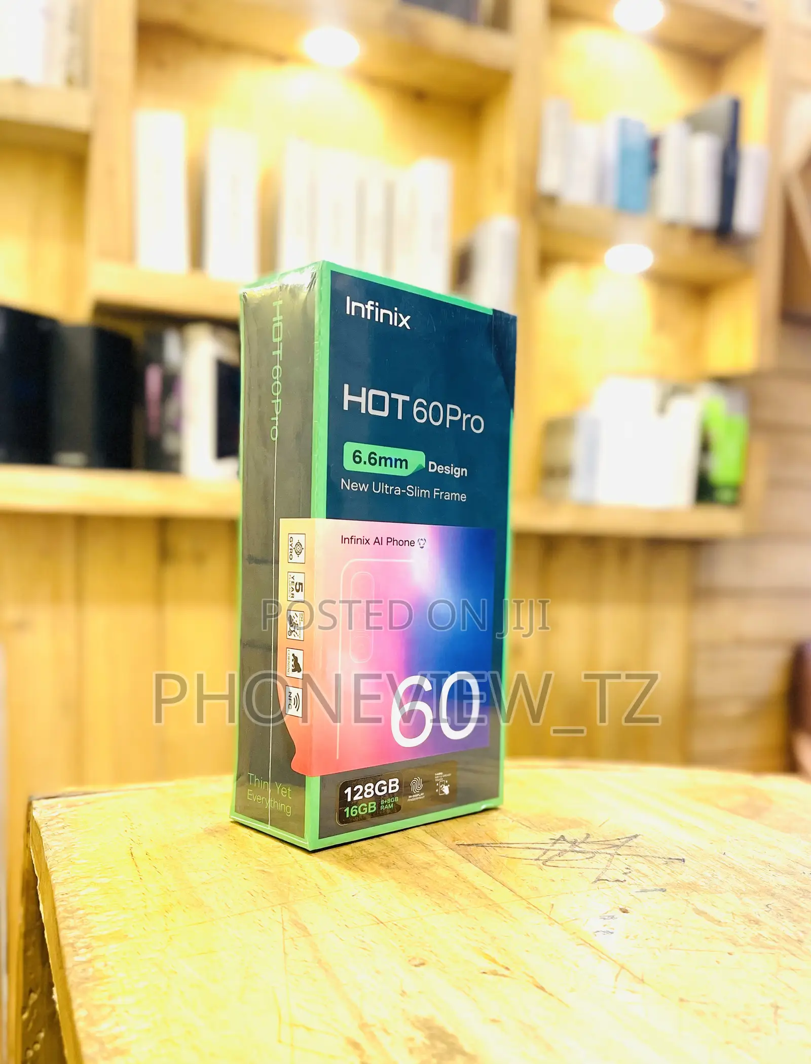 New Infinix Hot 60 128 GB Black