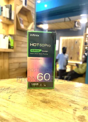 New Infinix Hot 60 128 GB Black