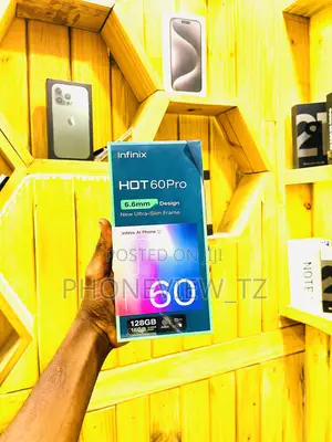 New Infinix Hot 60 128 GB Black