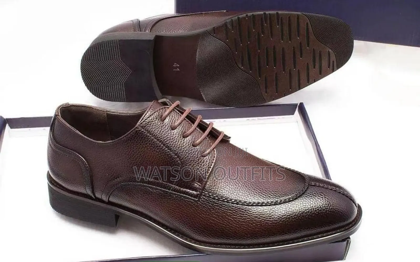 Beautifully Well-Made Mocca Shoes for Men's